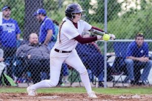 Caledonia softball team falls to Tishomingo County