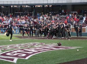 Alexander walk-off sends Bulldogs past Rebels in 11 innings