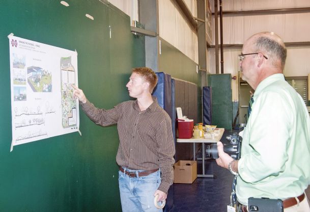 Landscape architecture students help schools brainstorm ideas