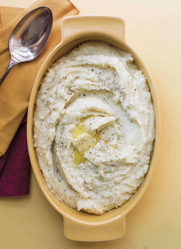 Cooking  on deadline: mashed sweet potatoes  with garlic