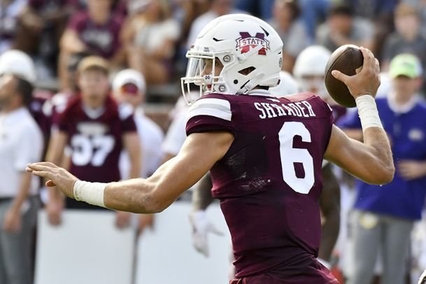 Mississippi State quarterback Garrett Shrader enters transfer portal