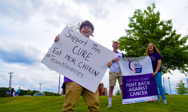 Power of purple: A school campus takes up the Relay for Life cause and celebrates heroes