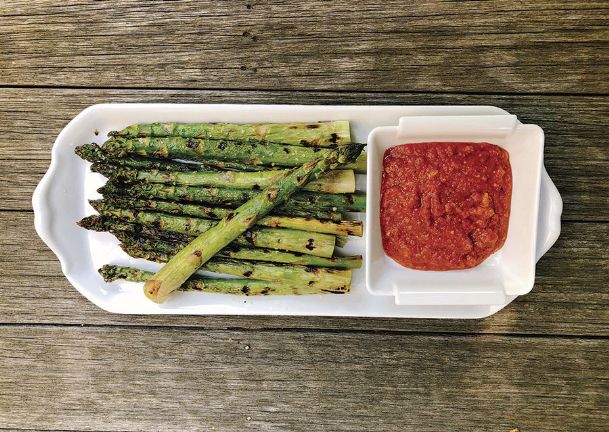 Asparagus, grilled foods sing with this Romesco sauce