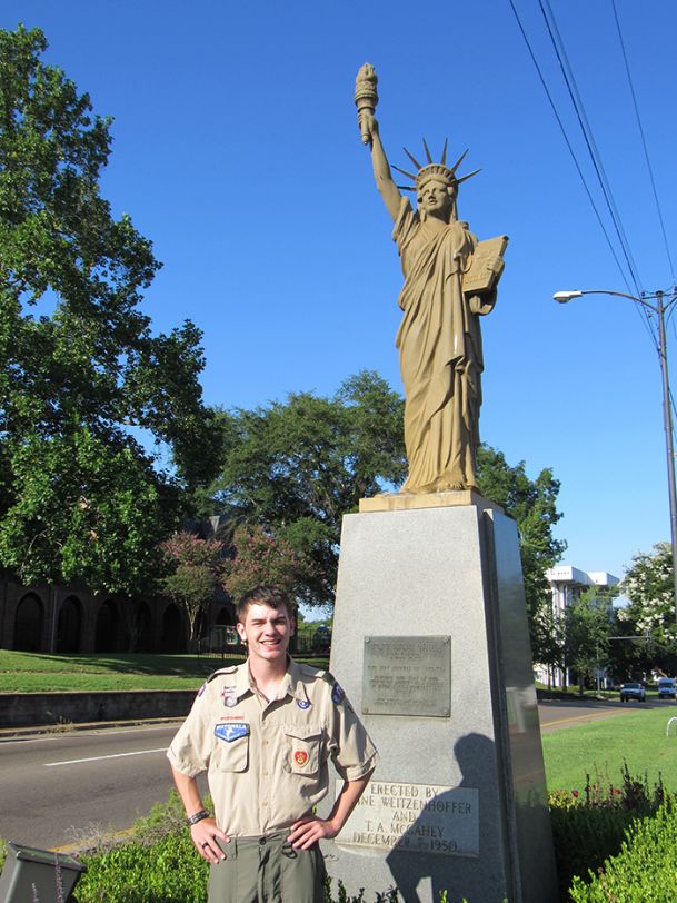 Eagle Scout looks to brush up Little Sister of Liberty