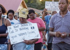 Photos: Kerr-McGee silent march