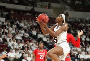 Rickea Jackson’s 24 points lead Mississippi State women over Georgia