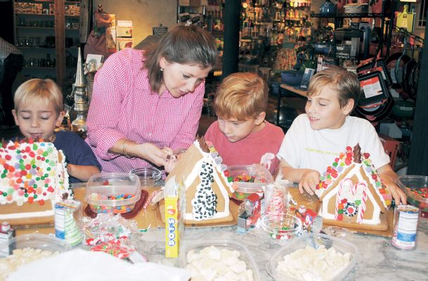 Home sweet home: Young home ‘designers’ get the job done with candy canes and gumdrops