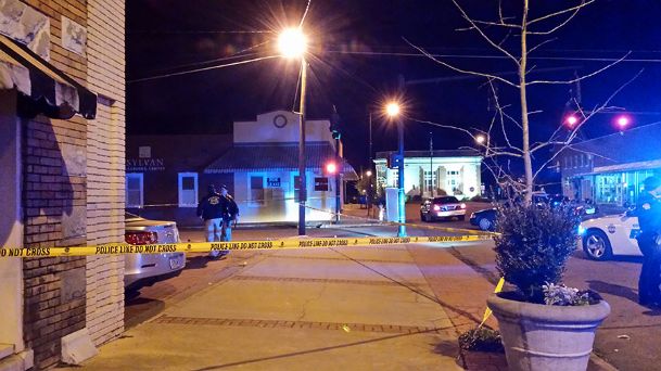 Downtown shooting injures one