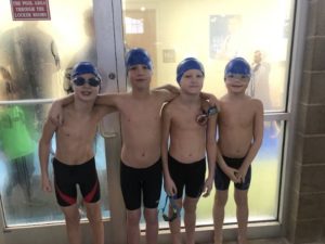 Swim Columbus 8U team wins 100-yard relay at Flowood meet