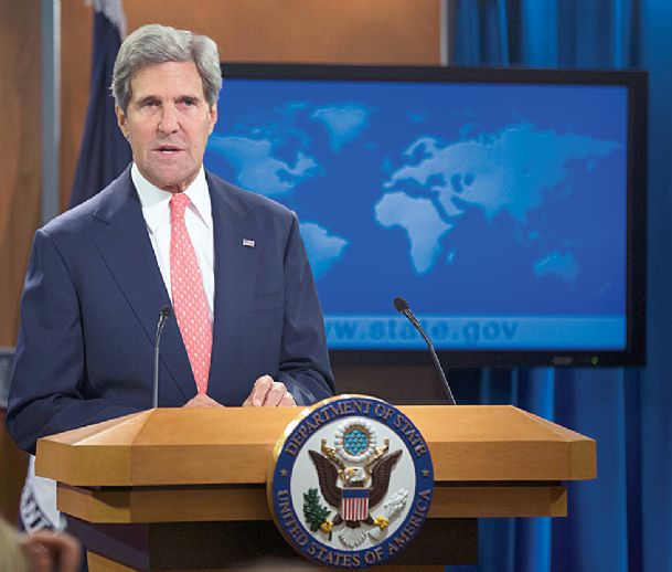 Kerry: Chemical arms use in Syria has consequences