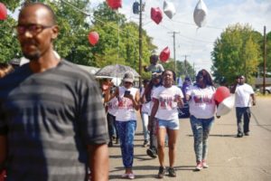 Ricky Ball Shooting: Residents march for anniversary of Ball’s death