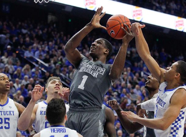 No. 22 MSU falters in second half of road loss at No. 8 Kentucky