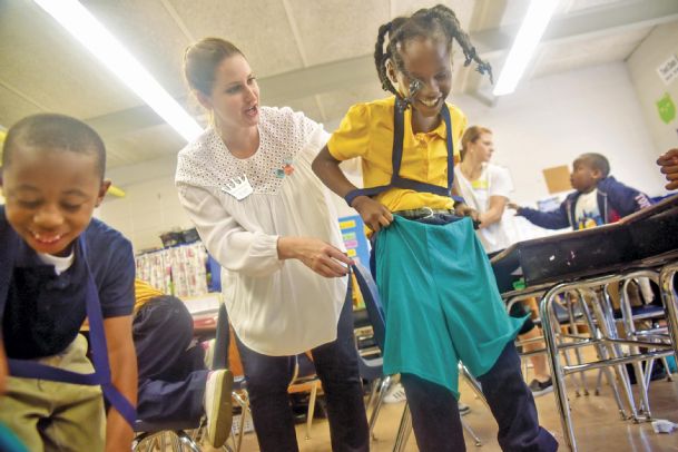 Junior Auxiliary program teaches students about life with disabilities