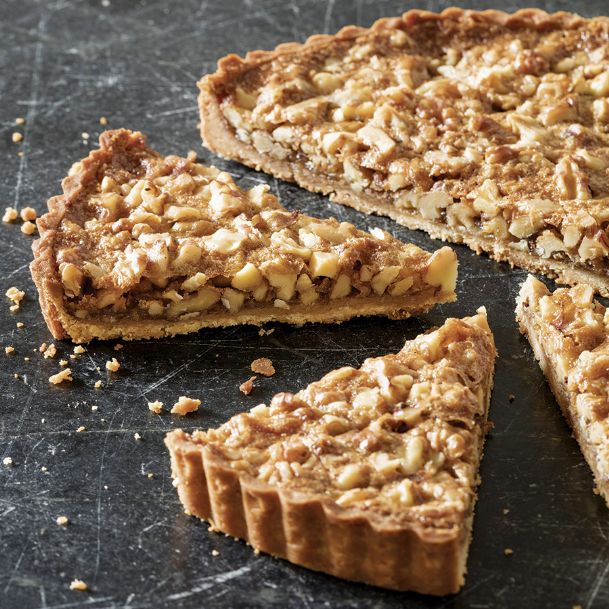 This elegant nut tart is surprisingly easy to prepare