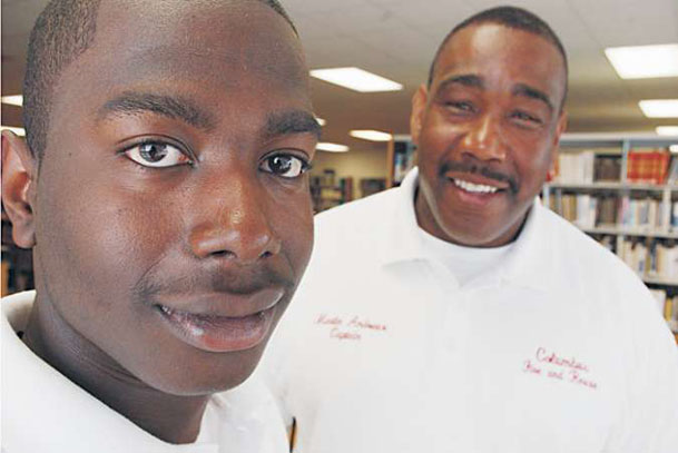 On becoming men: Columbus High students get special training