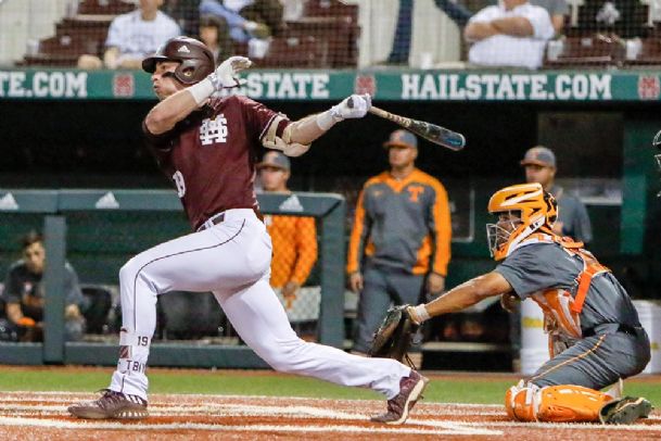 MSU baseball takes SEC series opener from Tennessee