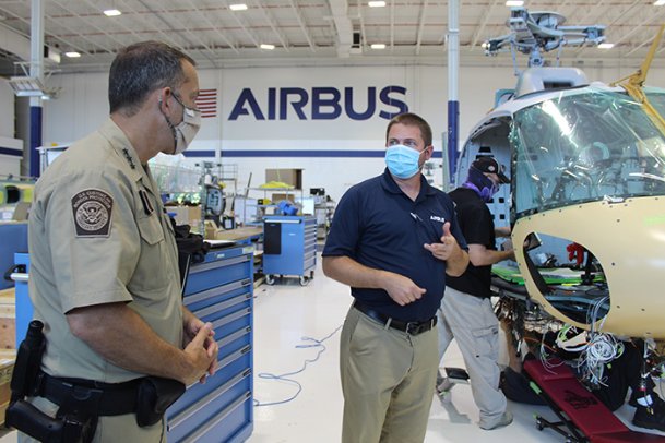 Airbus builds first of 16 helicopters for Customs and Border Protection