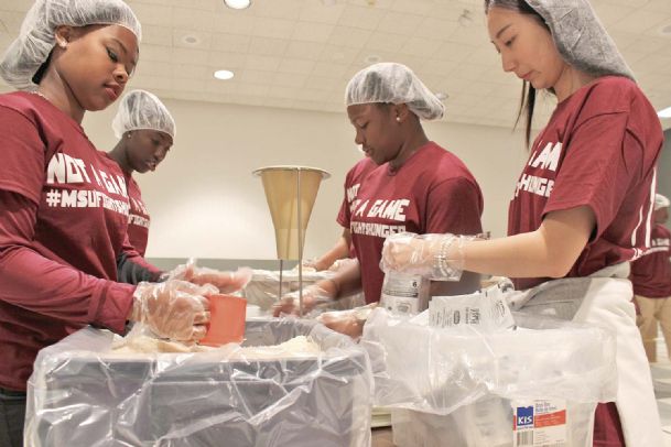 From MSU, 10,000 meals to be sent around the world