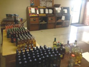Four arrested on gambling, alcohol charges