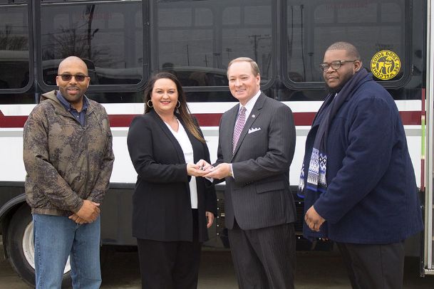 MSU donates bus to Oktibbeha County EMA
