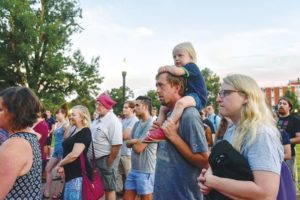 Golden Triangle inclusivity touted at vigil for Charlottesville