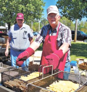 CONTACT fish fry helps keep phone lines open