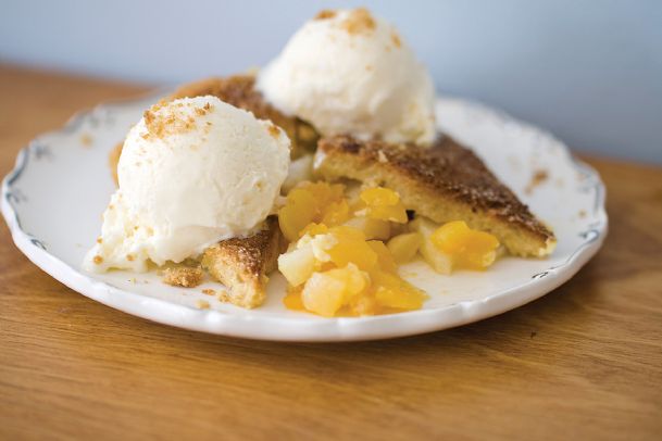 Healthy baked apple treat for the pastry-impaired