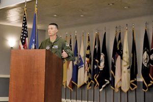 Gosney talks Air Force base goals