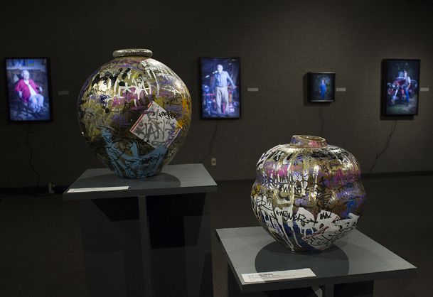 Faculty exhibition ranges from ceramics to photography