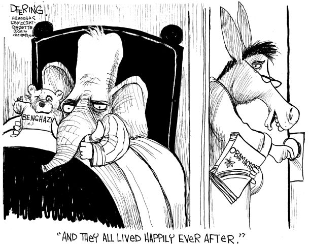 Editorial cartoon for 4-3-14