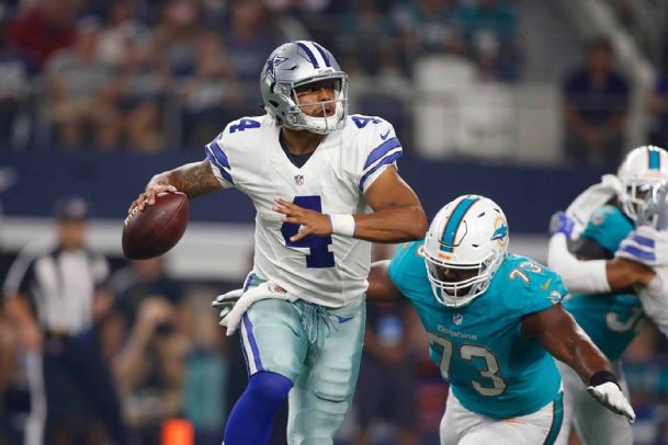 Prescott making quick impression in Cowboys’ camp