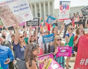 Dems hope Supreme Court decision will energize female supporters