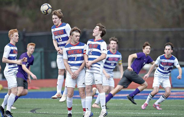 Heritage boys soccer falters in MAIS AAA title game