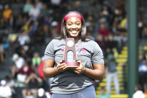 Ole Miss’ Stewart wins hammer throw at NCAA meet