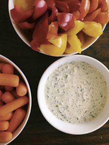 Cooking  on deadline: Green Goddess dressing and dip