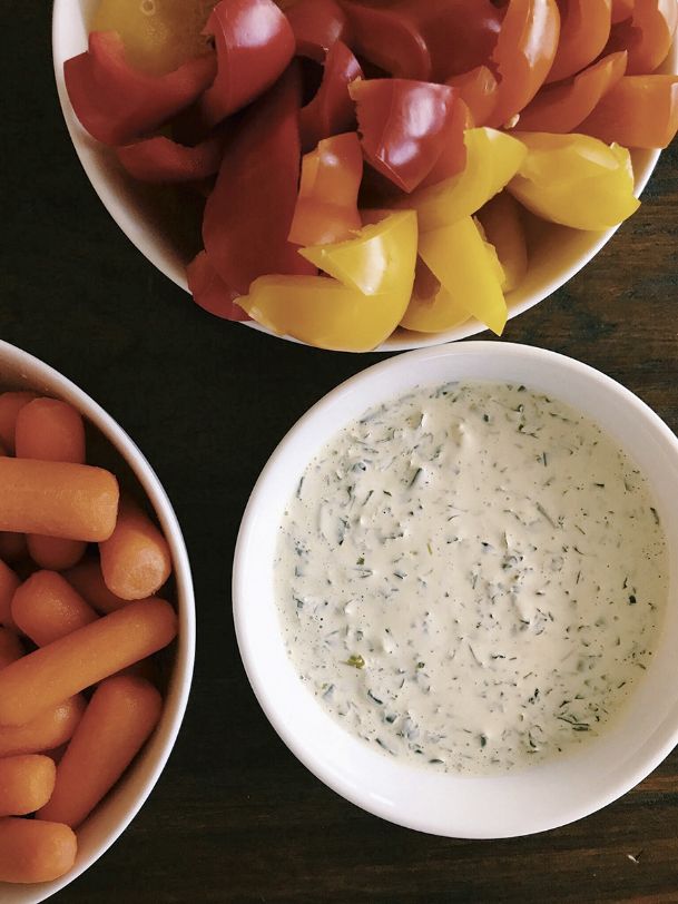 Cooking  on deadline: Green Goddess dressing and dip