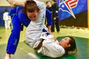 Girls in gis: Martial arts power women to confidence — and one all the way to Australia