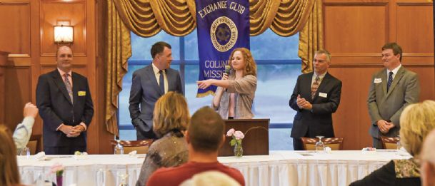 Supreme Court candidates talk to Exchange Club