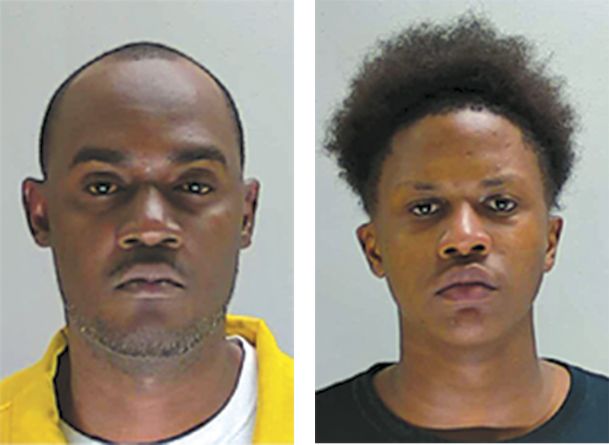 Two arrested in weekend robbery, car chase