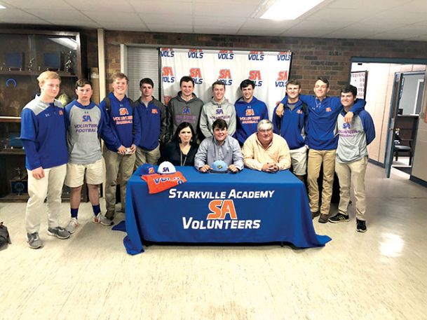 Starkville Academy’s Holley signs with Blue Mountain