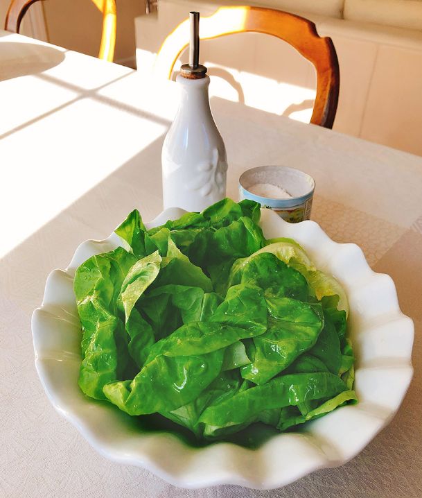 For a luxurious lettuce salad, all you need is three things