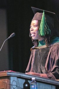 Dr. Pamela Lacy encourages W graduates to heal the world