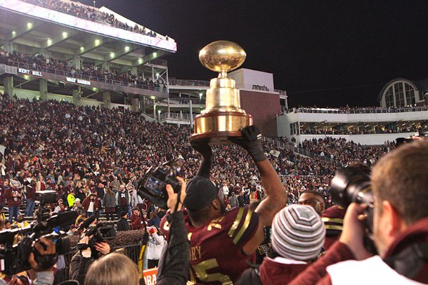 ‘I’m damn proud of this team’: Mississippi State downs Ole Miss as Rebels falter in final seconds of Egg Bowl