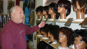 Well-traveled businessman sells wigs in Eupora