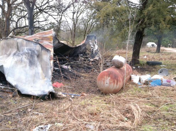 County volunteers respond to 2 trailer fires