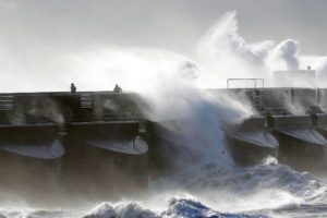 Hurricane-force gusts batter UK, Europe; 13 dead