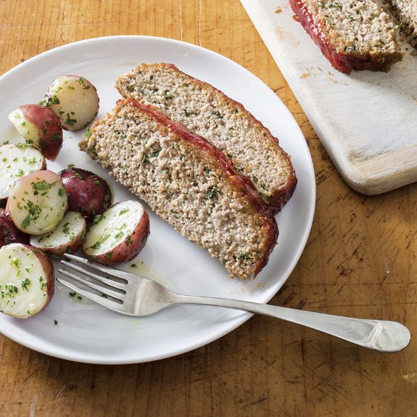 Our turkey meatloaf offers a lighter take on the classic