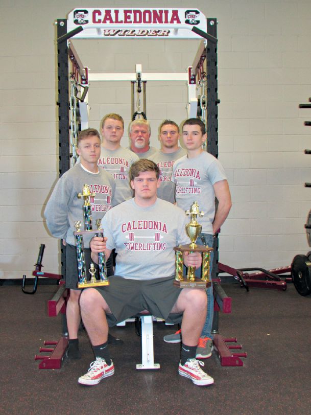 Caledonia powerlifting team wins another region title