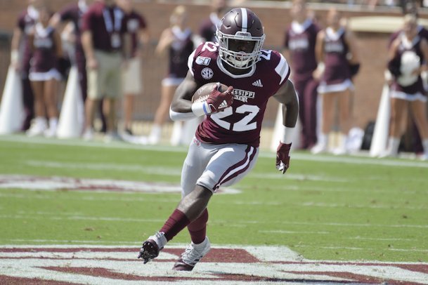 Mississippi State running back Lee Witherspoon enters transfer portal