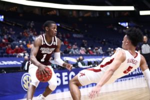 Alabama thrashes Mississippi State in SEC quarterfinals 85-48